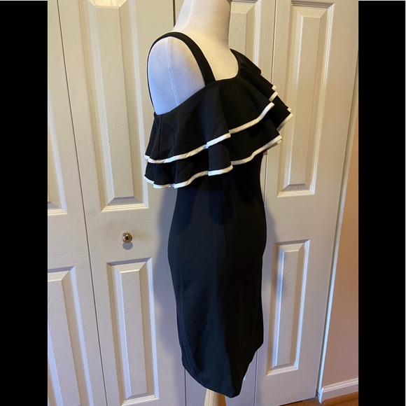 NWT~Fun Flirty One Shoulder Cocktail Dress by INA - Picture 3 of 8